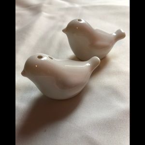 3 for $20/ White Bird Salt and Pepper Shakers